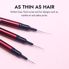Liner Nail Brush Set (Vampire)