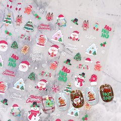 5D Nail Sticker - Santa Claus
