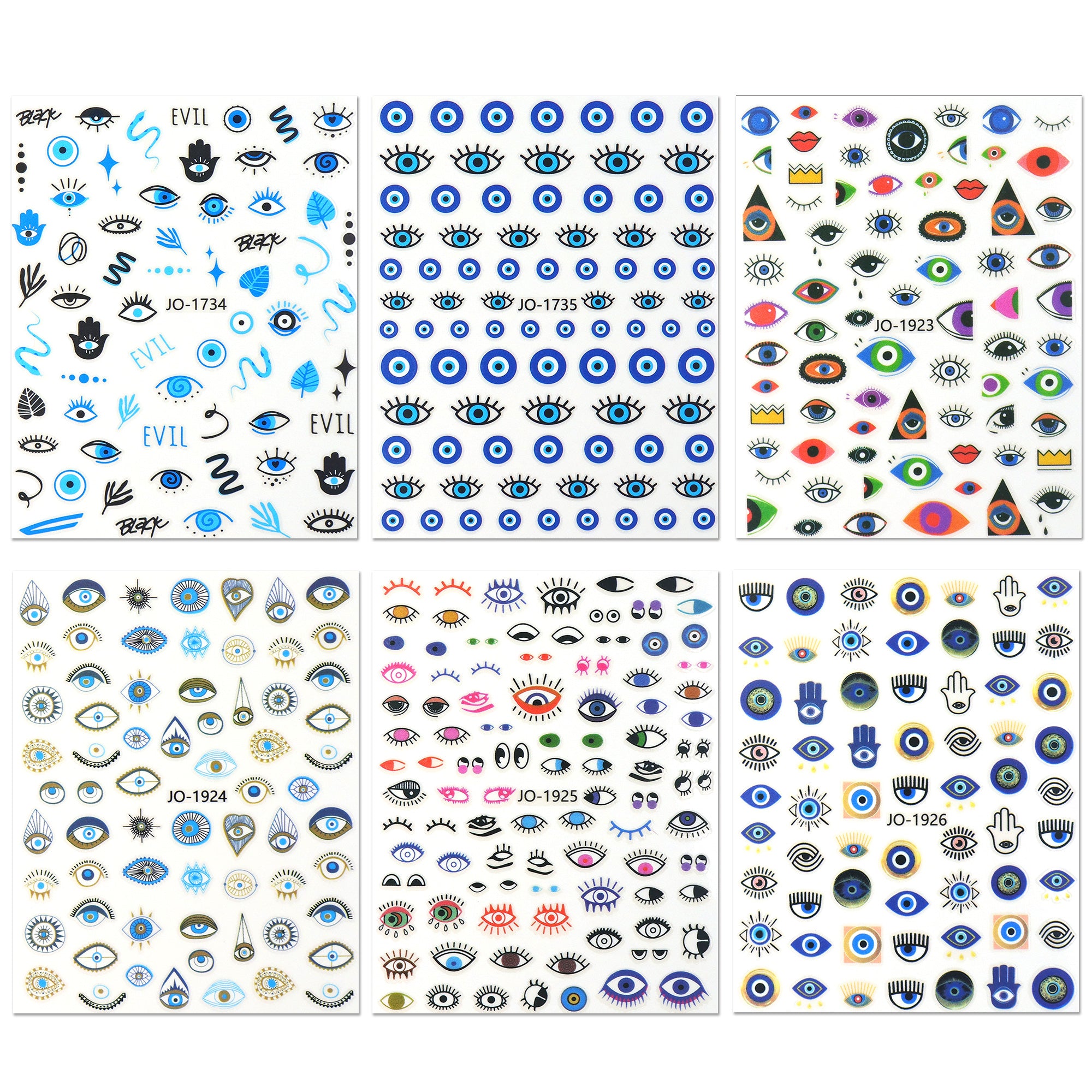 Nail Sticker - Evil Eye