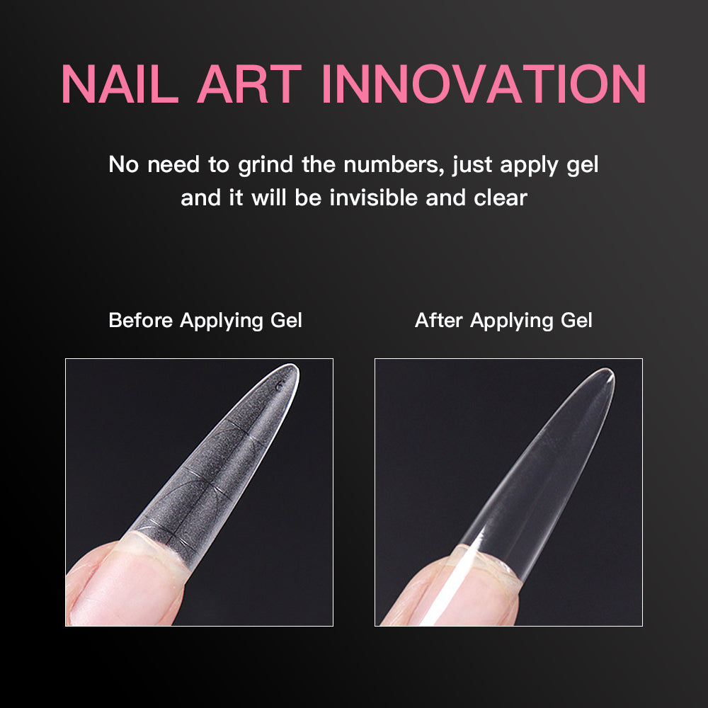 Multifunctional Soft Gel Nail Tips  - Stiletto