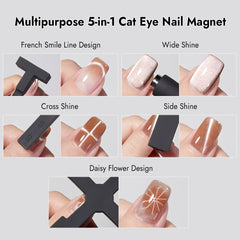 5-in-1 Cat Eye Nail Magnet