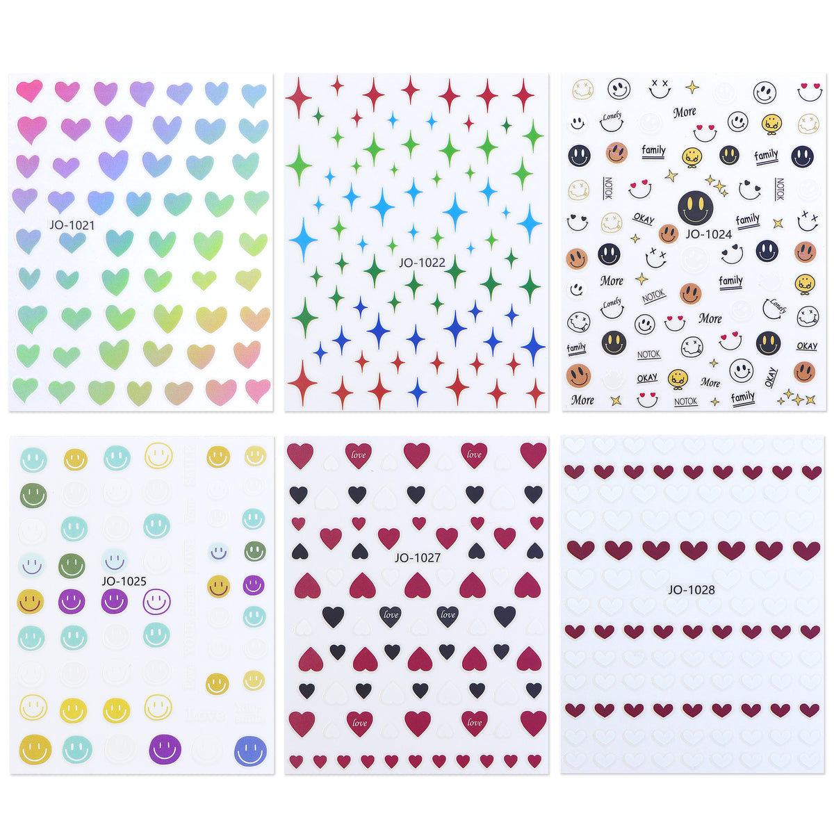 Nail Sticker - Emoticon