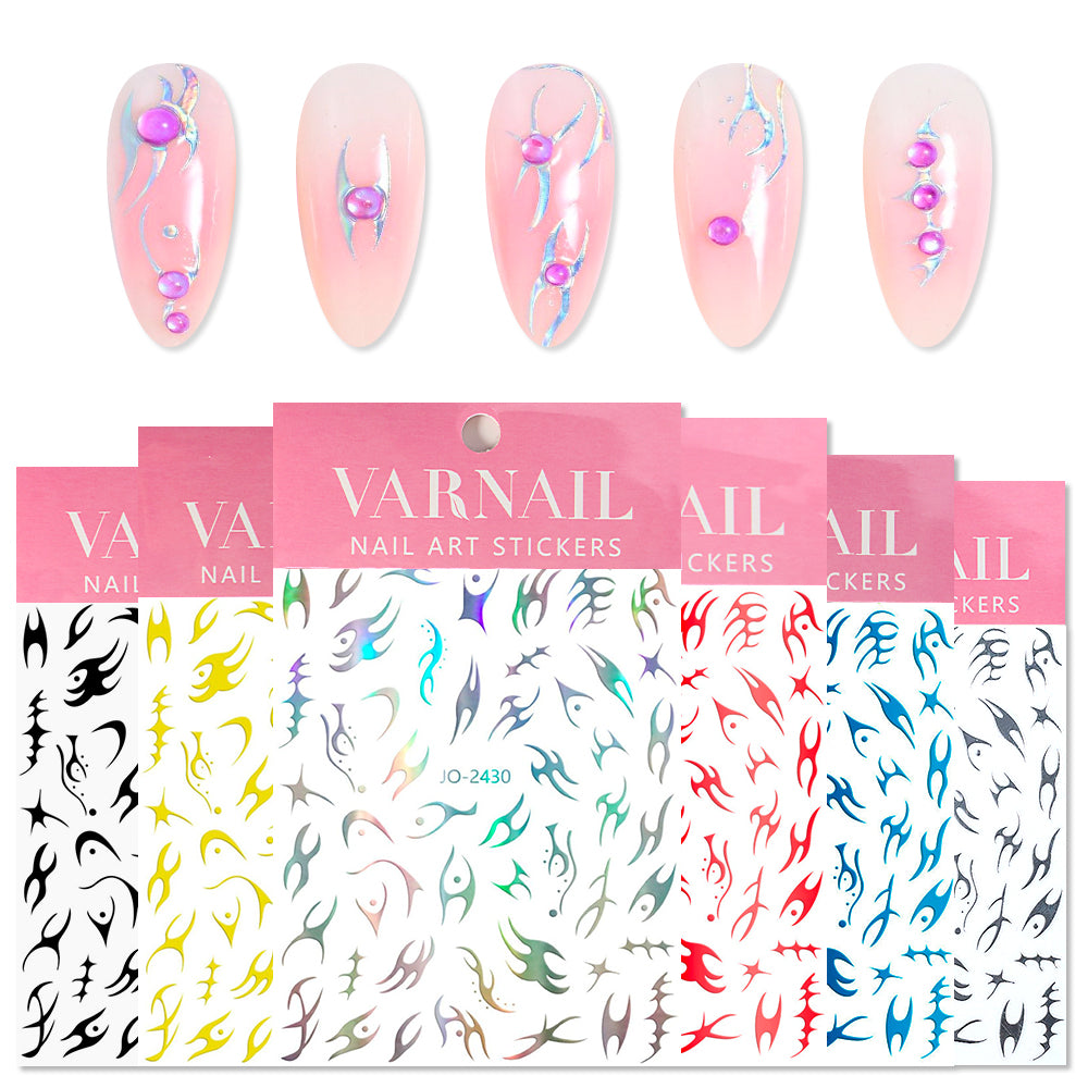 Nail Stickers - Flame