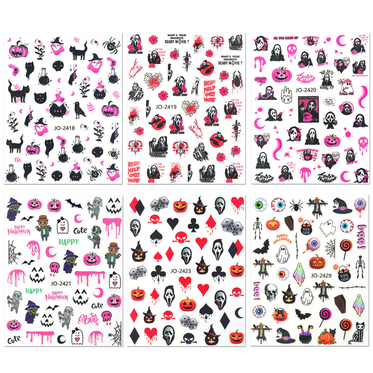 Nail Sticker - Halloween Witch