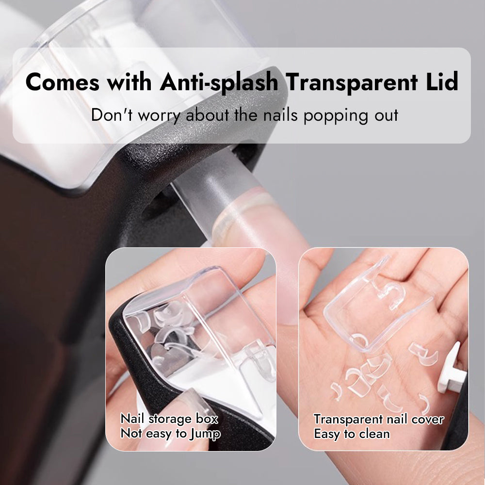 Multifunctional Anti-splash Nail Tips Clipper