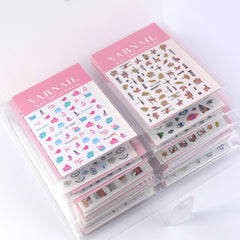 Nail Stickers Storage Book