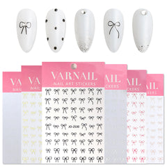 Nail Sticker - Coquette Bows