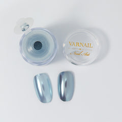 Mirror Metallic Nail Chrome Powder - VM10 Mist Blue