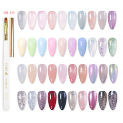 Solid Gel Polish 40 Colors - (101-140)