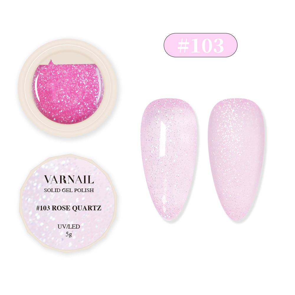 Solid Gel Polish - #103 ROSE QUARTZ