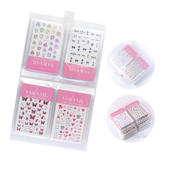 Nail Stickers Storage Book