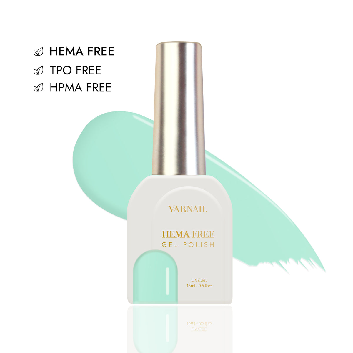 Hema-Free Gel Polish - 120 Mint Cream