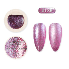 Solid Gel Polish -#138 ROSE STARLIGHT