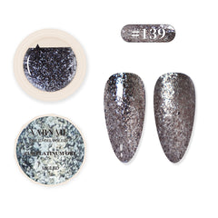 Solid Gel Polish -#139 PLATINUM ORE