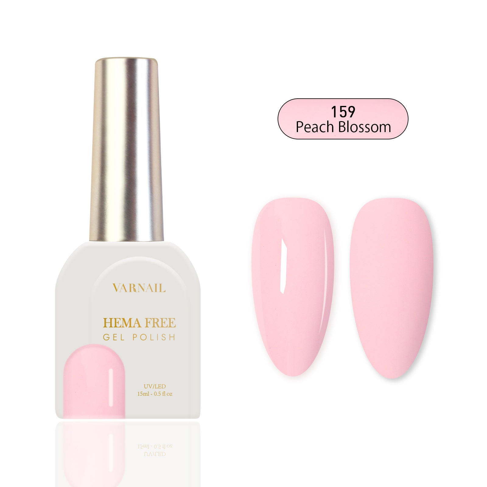 Hema-Free Gel Polish - 159	Peach Blossom