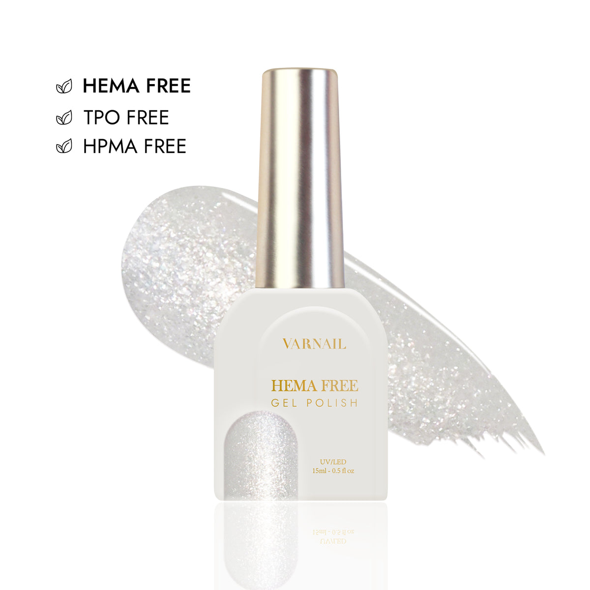 Hema-Free Gel Polish - 166	Wedding Dress