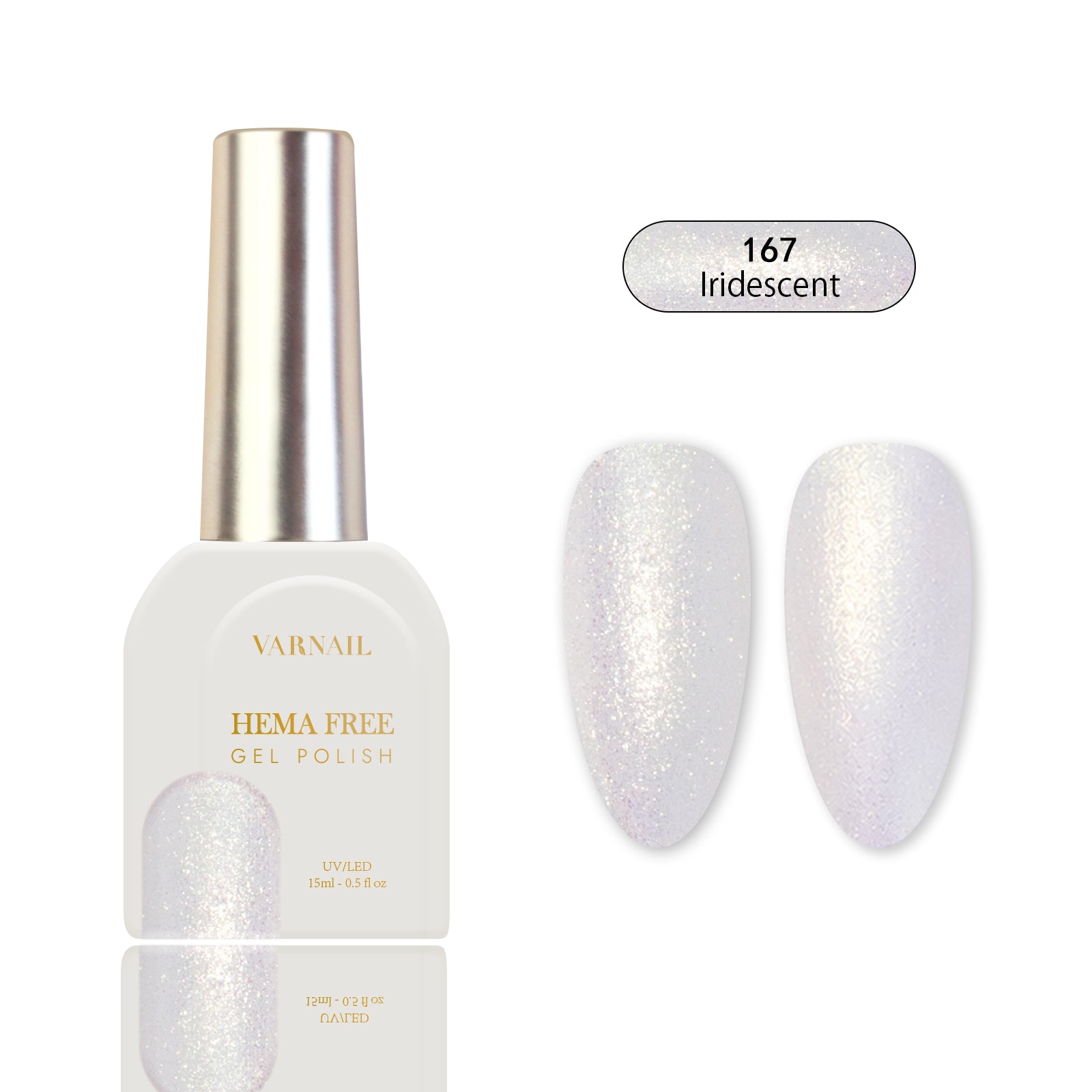 Hema-Free Gel Polish - 167 Iridescent