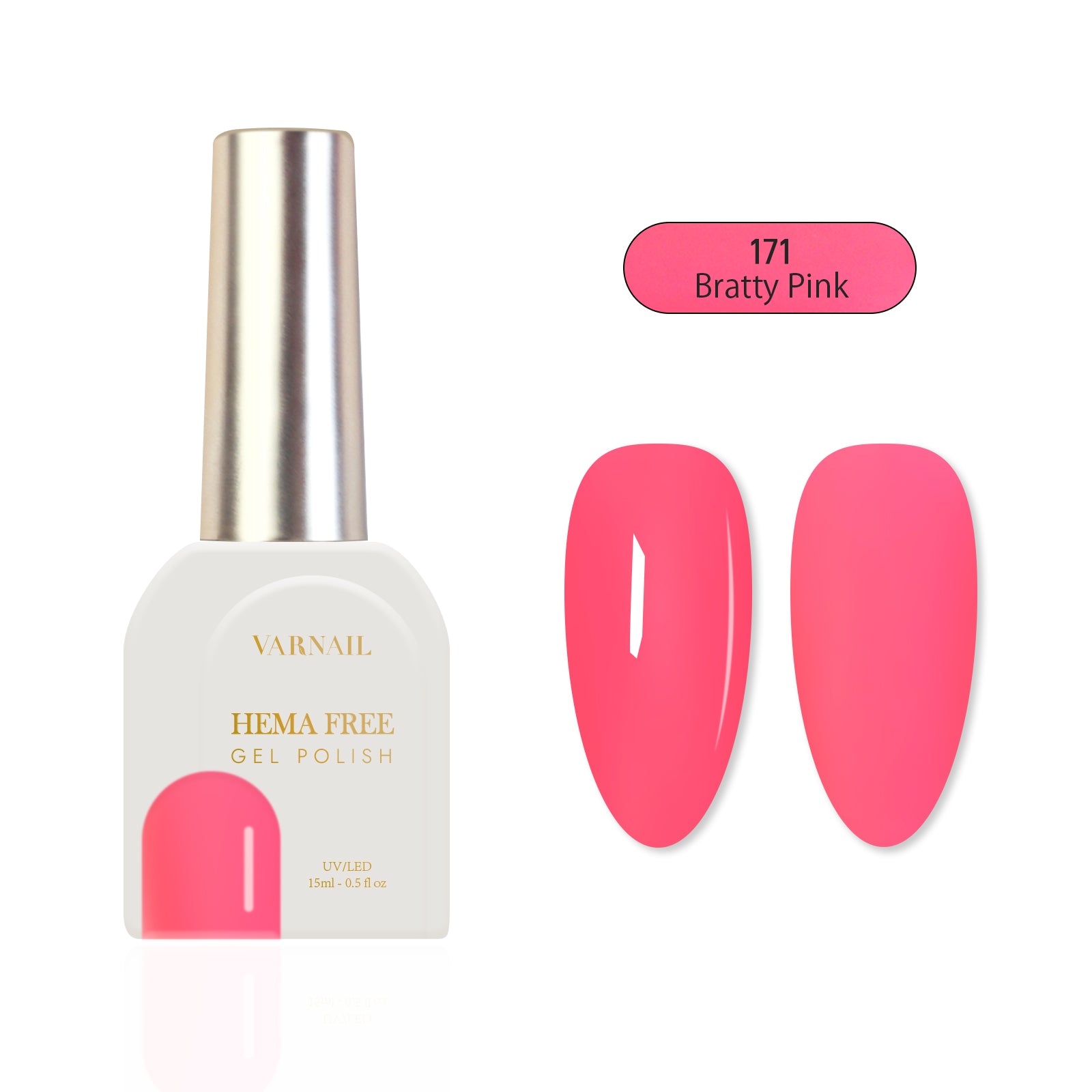 Hema-Free Gel Polish - 171 Bratty Pink