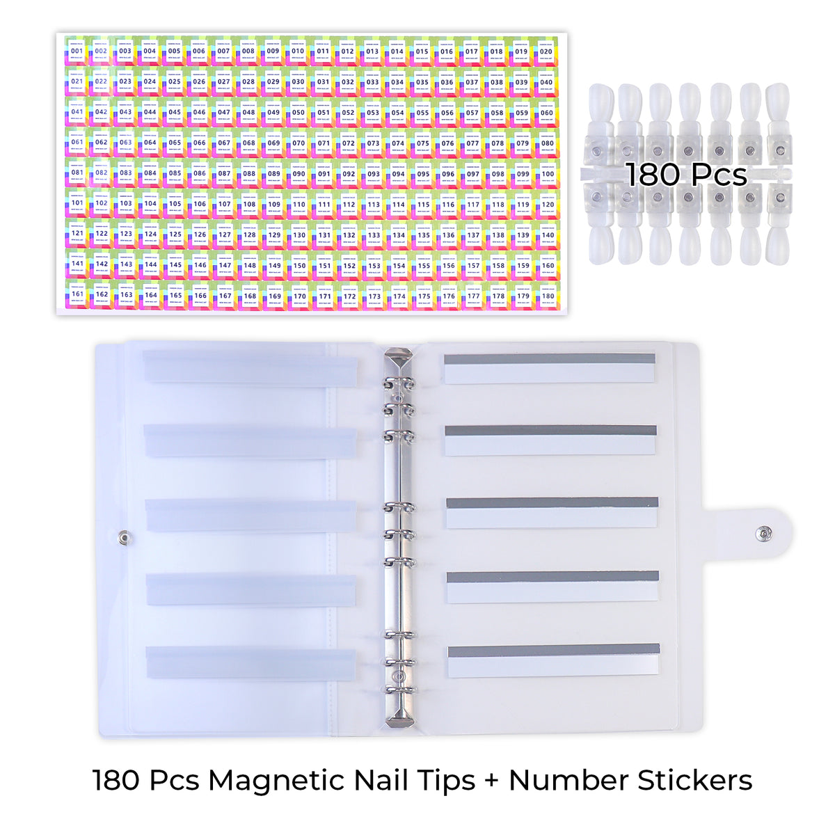 Magnetic Nail Polish Display Swatch Book