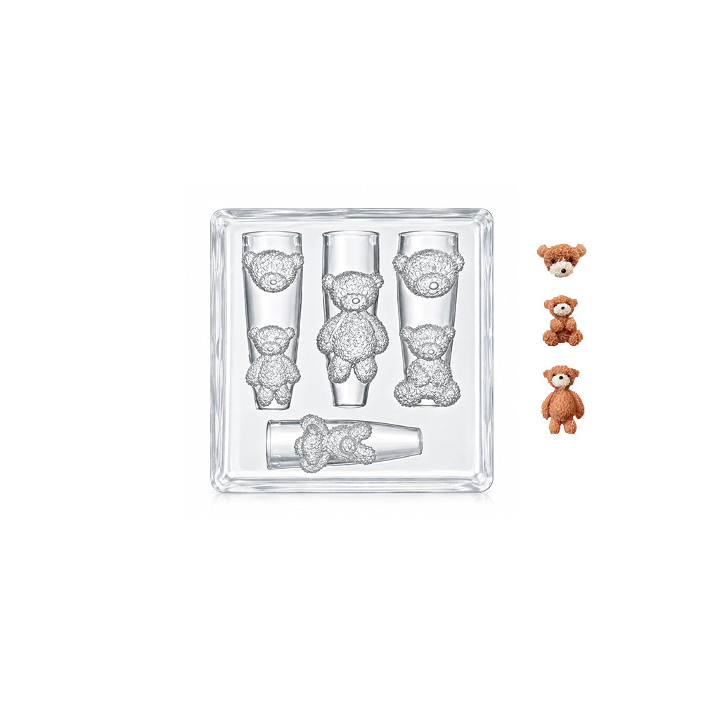 3D Nail Art Mold (Upgrade) - #10 Teddy Bear