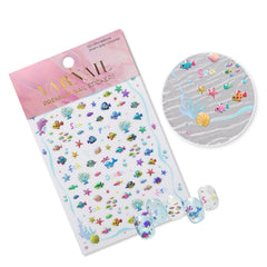 Jelly Nail Sticker - Small Tropical Fish
