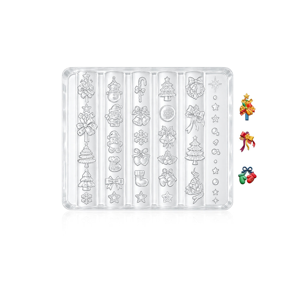 3D Nail Art Mold (Upgrade) - #12 Christmas