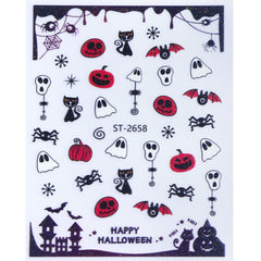 Nail Sticker - Happy Halloween