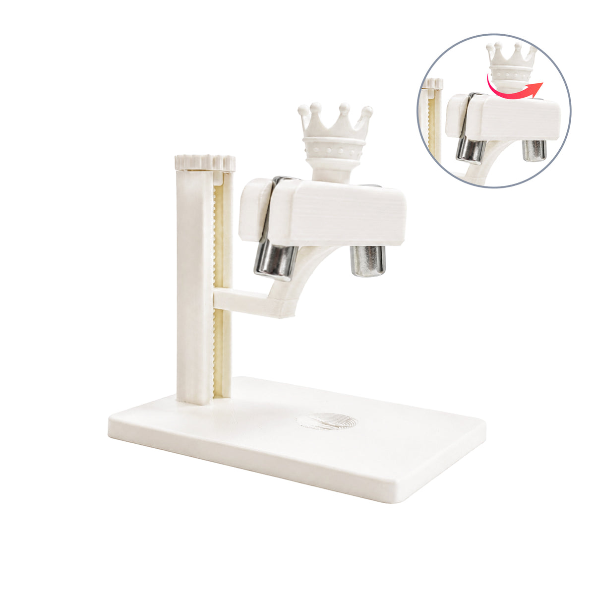 Adjustable Height Spinning Cat Eye Nail Magnet
