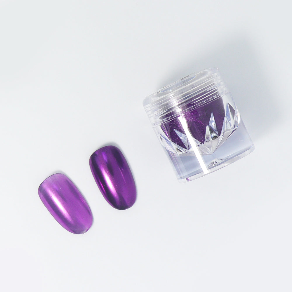 Mirror Metallic Nail Chrome Powder - VM20 Purple