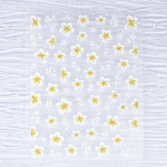 5D Nail Sticker - Passionate Plumeria