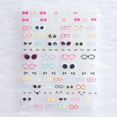 5D Nail Sticker - Versatile Sunglasses & Kitty
