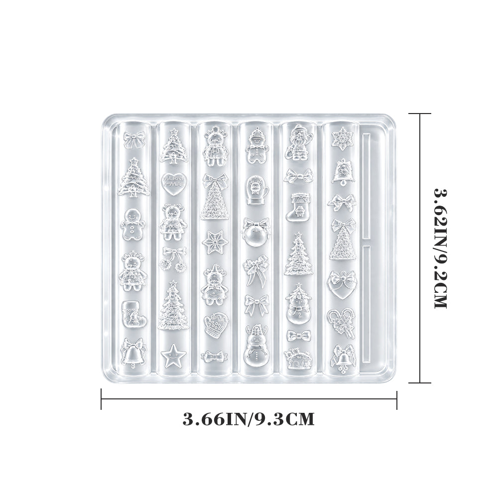 3D Nail Art Mold (Upgrade) - #11 Christmas