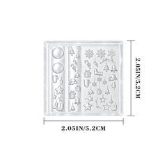 3D Nail Art Mold (Upgrade) - #04 Christmas Gifts