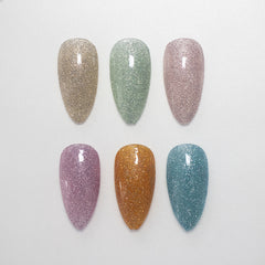 Hema-Free Crystal Sand Reflective Gel Set G05