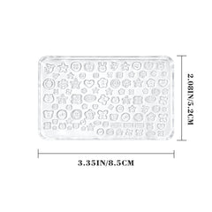 3D Nail Art Mold - #36 Button