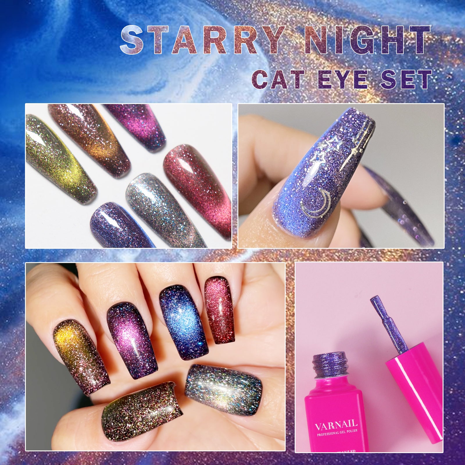 MINI Starry Night Cat Eye Set (C05)