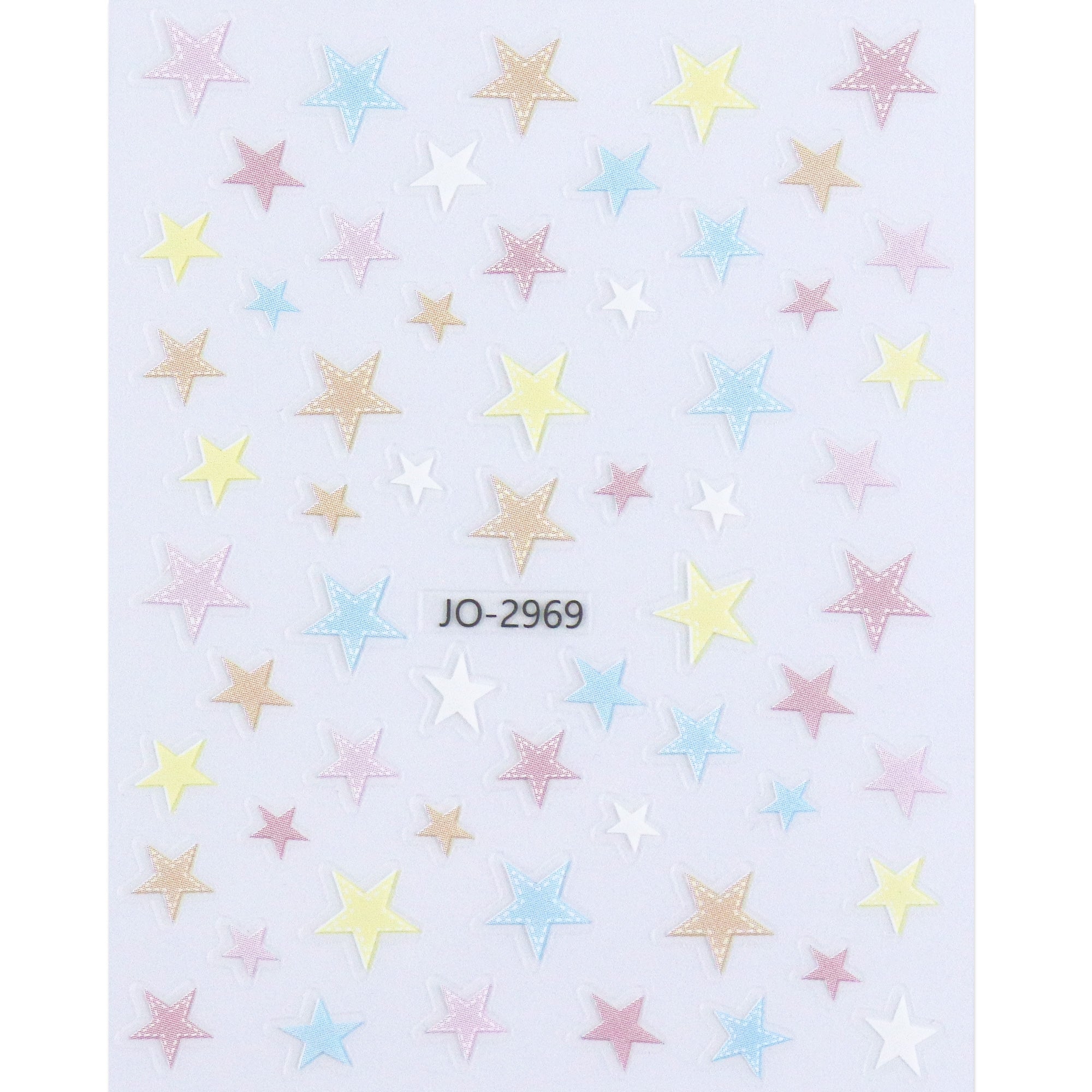 Nail Sticker - Pastel Stars