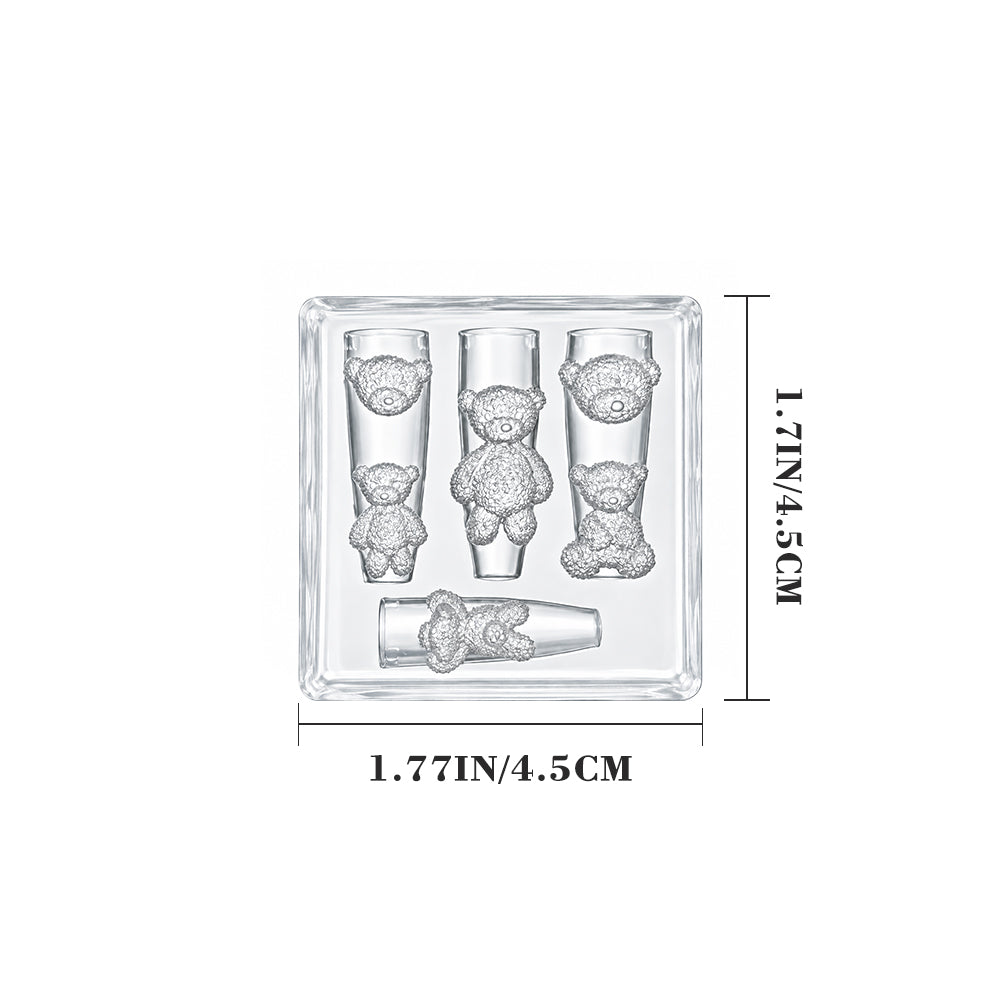 3D Nail Art Mold (Upgrade) - #10 Teddy Bear