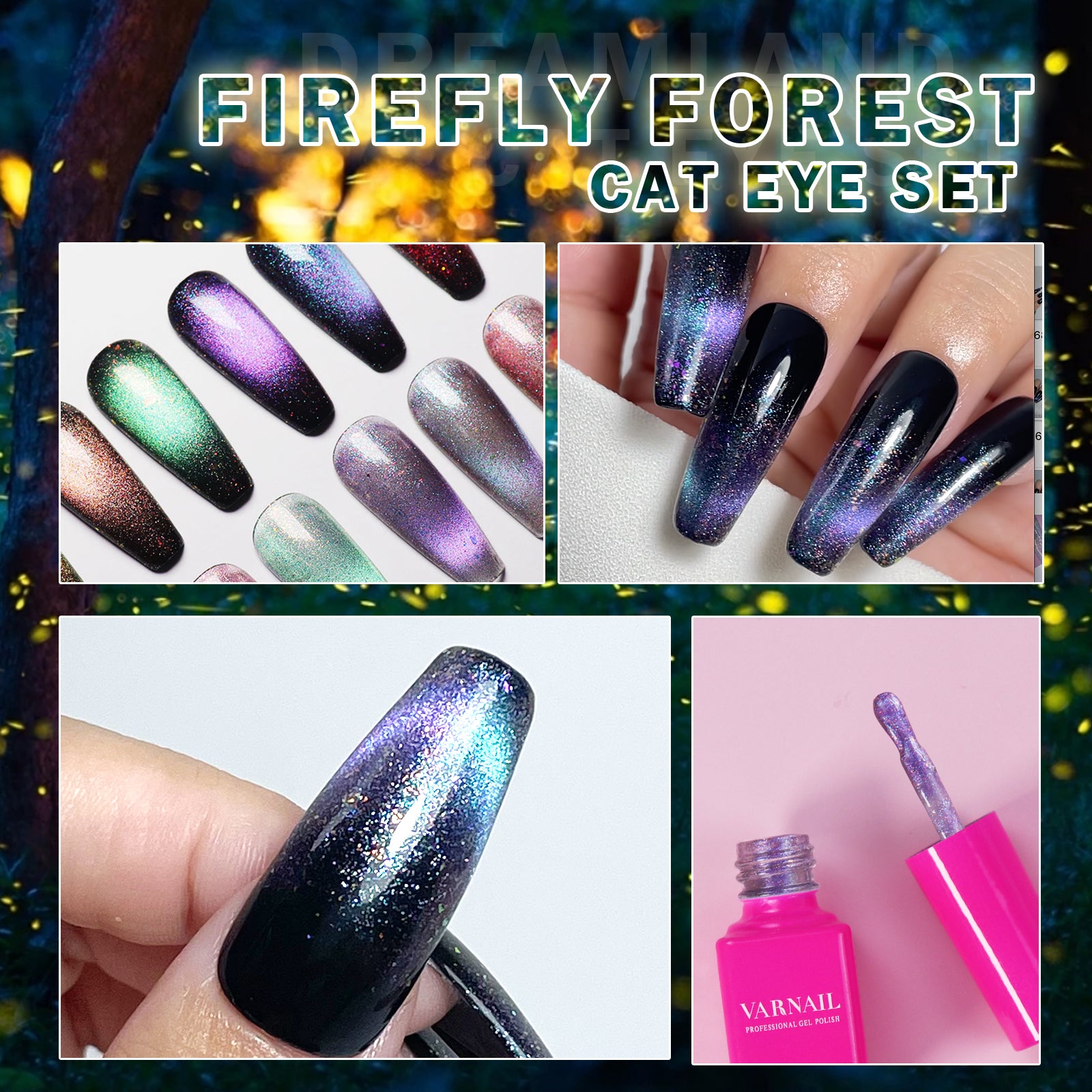 MINI Firefly Forest Cat Eye Set (C07)