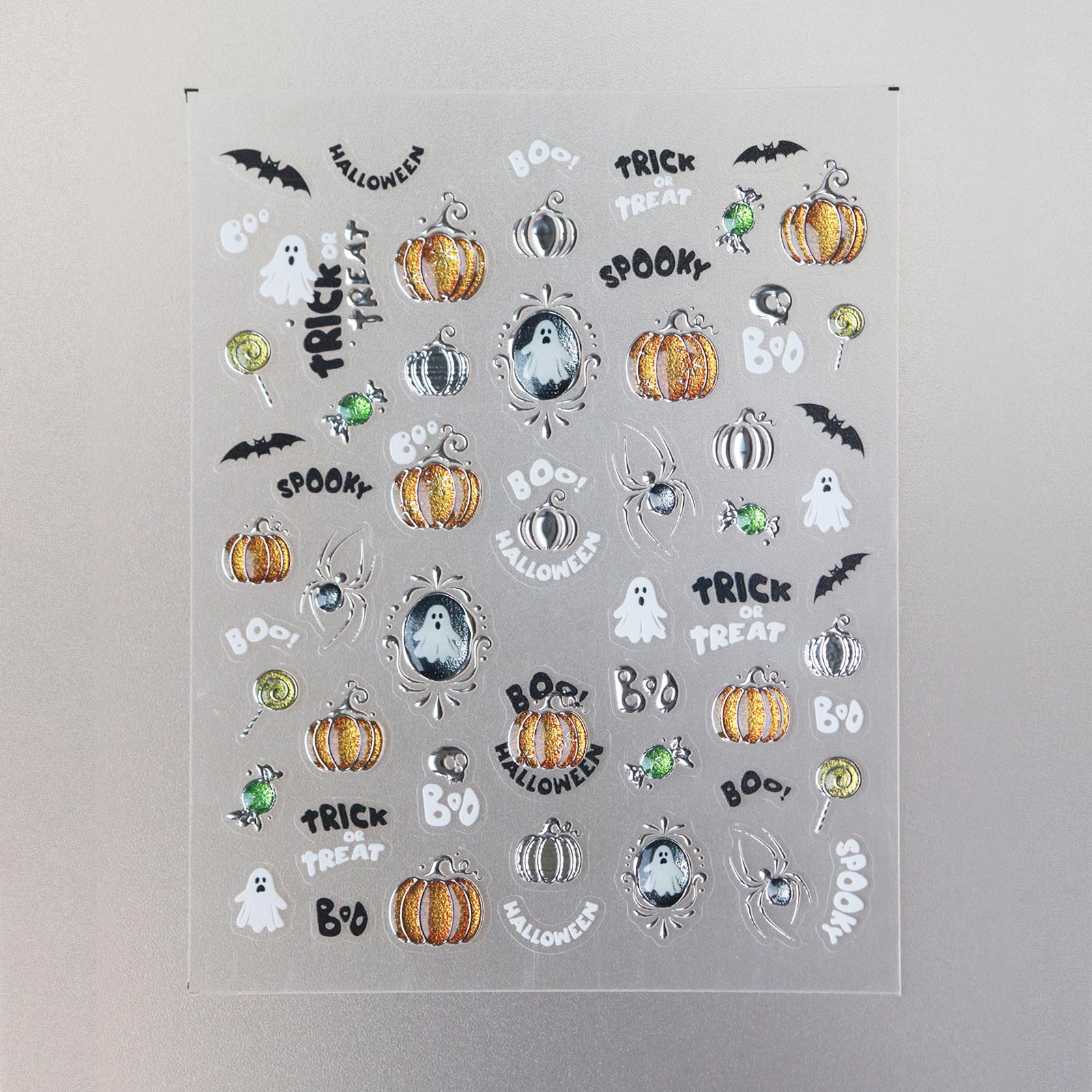 Jelly Nail Sticker - Trick or Treat