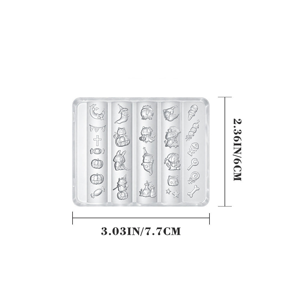 3D Nail Art Mold (Upgrade) - #66 Halloween