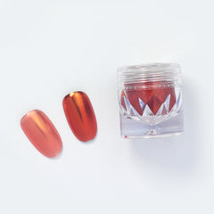 Mirror Metallic Nail Chrome Powder - VM03 Burnt Orange