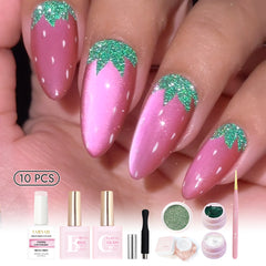 Trendy Nail Design Kit - No.30 Pink Strawberry