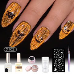 Trendy Nail Design Kit - No.31 Magic Pumpkin