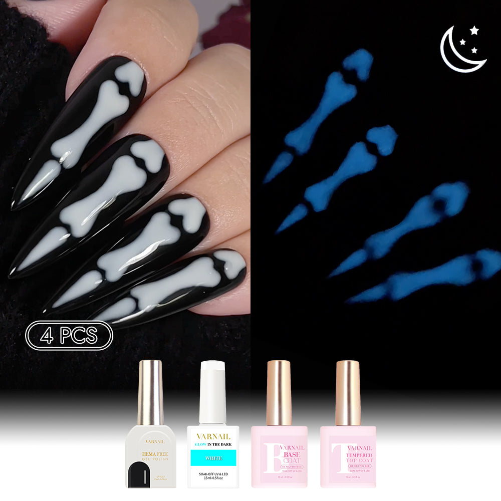 Trendy Nail Design Kit - No.32 Glow Skeleton