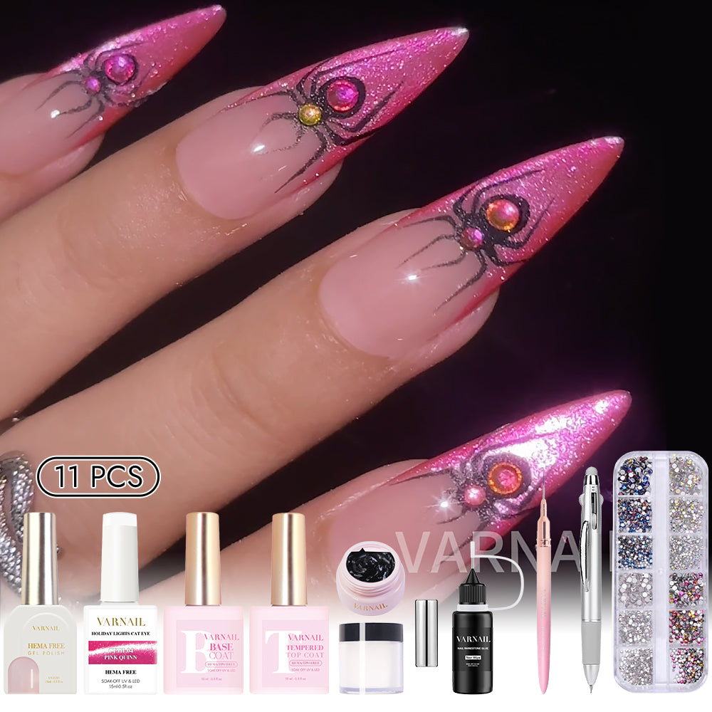 Trendy Nail Design Kit - No.33 Pink Venom