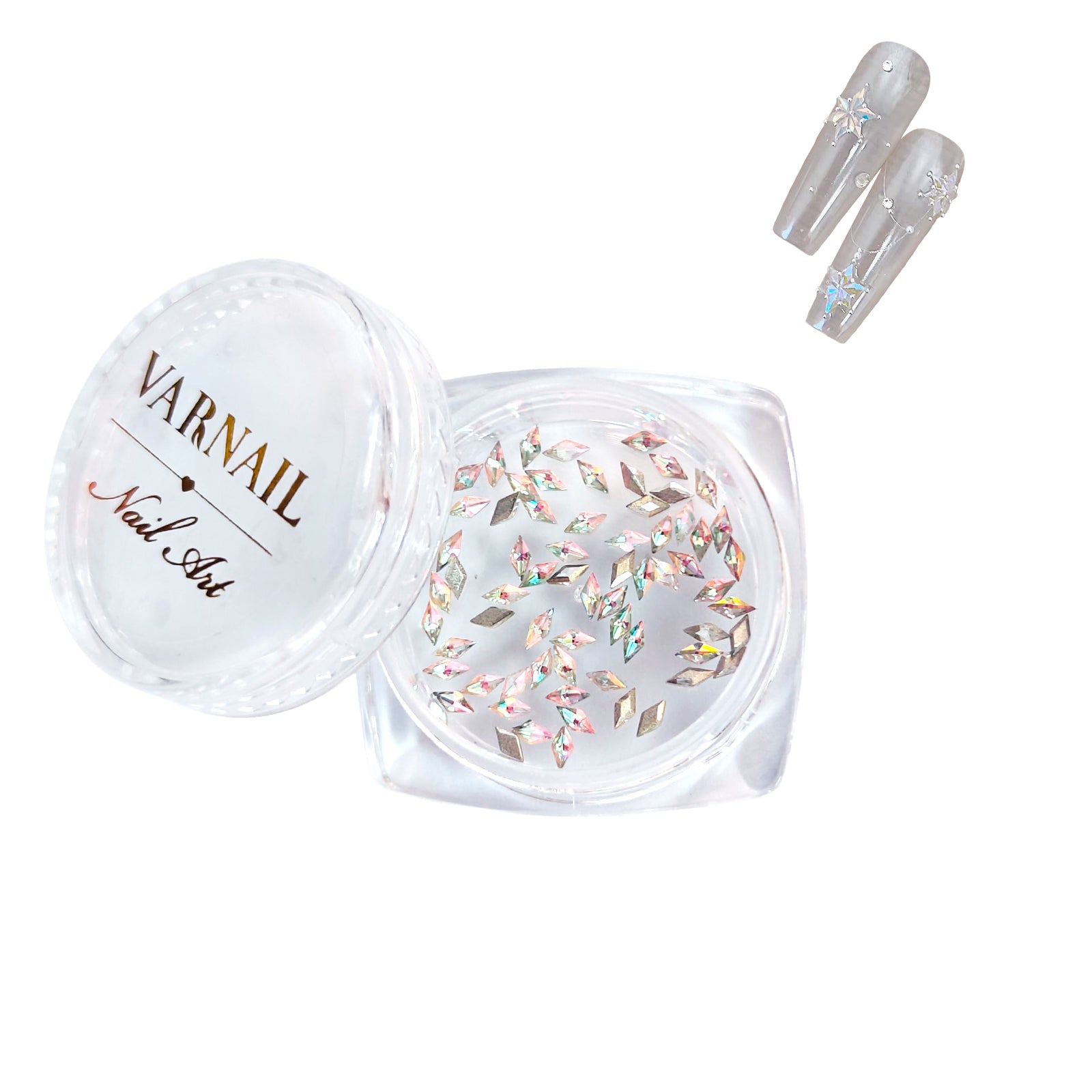 Mini Rhombus Nail Rhinestone