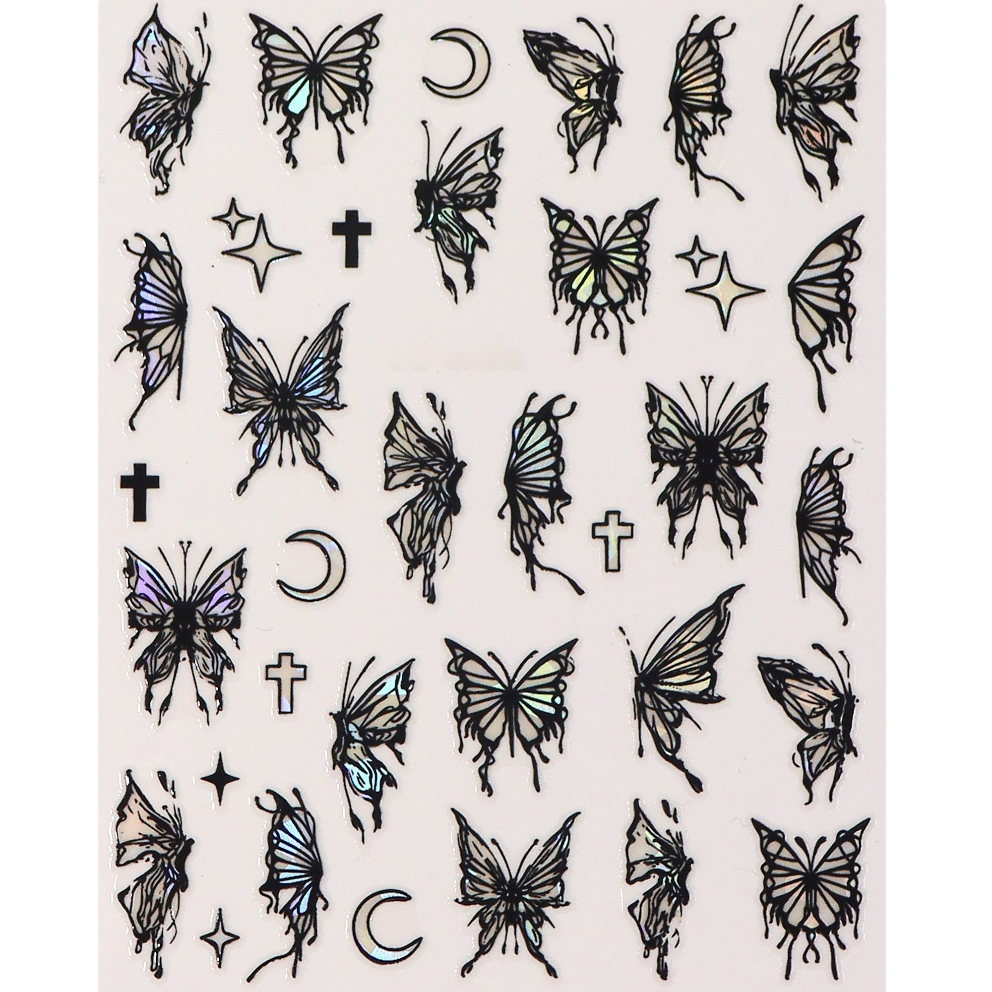 Nail Sticker - Aurora Butterfly