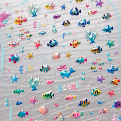 Jelly Nail Sticker - Small Tropical Fish