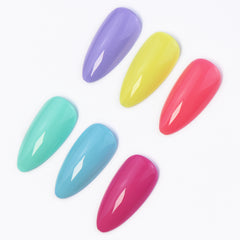 (🎨 Special Price for NEW! 40% OFF⚡️Limited Time ) Hema-Free Color Gel Polish Set - S29 Dopamine Rush
